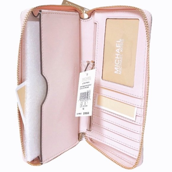 MICHAEL KORS Large Logo Print Phone Case Wallet - Picture 6 of 8